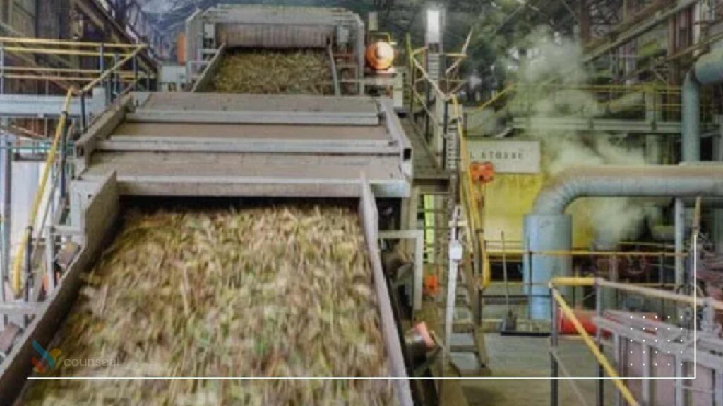 illustrate sugarcane being used by sugar factories in Nigeria to process sugar