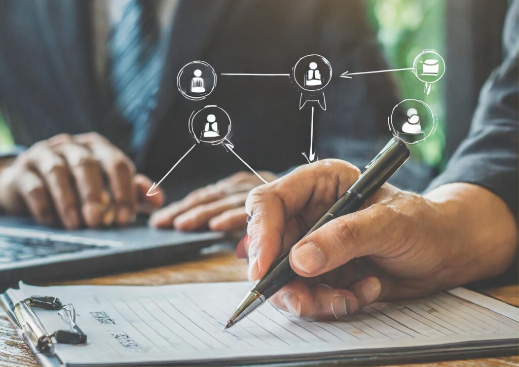 hiring managing nigerian startup teamFlowchart illustrating the interview and selection process